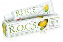 Зубная паста  R.O.C.S. Цитрусовый Джаз. Мята и лимон