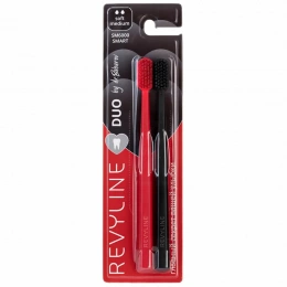 Revyline SM6000 Duo Набор зубных щеток красная+черная (Бабуров)