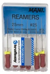 Reamers №25 MANI 6шт, 25мм