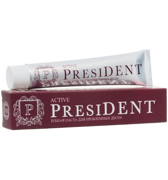 Зубная паста PRESIDENT Active 50ml