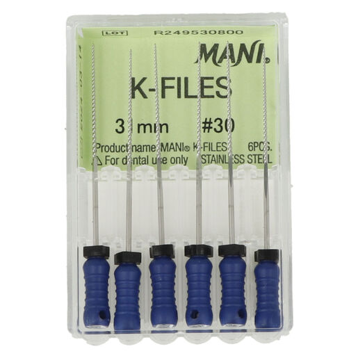 K-Files №30  MANI 6шт, 31мм
