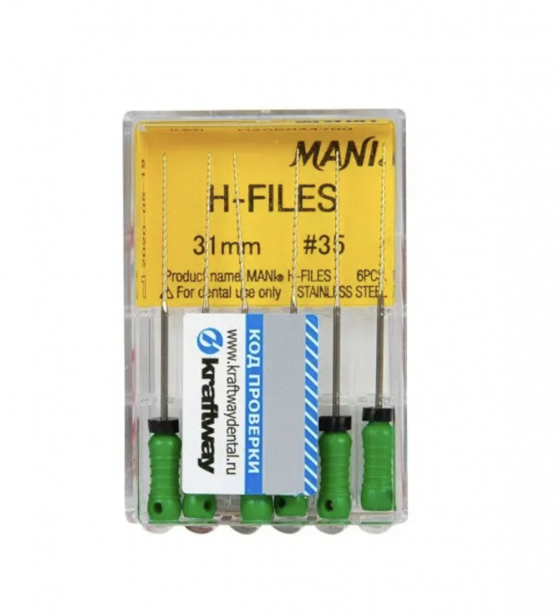 H-Files №35 MANI 6шт, 31мм