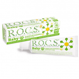 Зубная паста R.O.C.S. Baby Душистая ромашка от 0-3 лет 45гр.