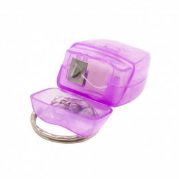 Зубная нить Revyline floss mini вощеная 15 м, дорожный брелок, 15 м 
