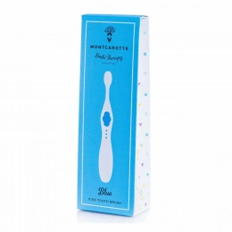 Blue Kids Brush MontCarotte KIDS Smile Therapy Collection "soft" 0,15mm 1 pc/Детская Зубная щетка Mo