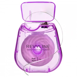 Зубная нить Revyline 1050D нейлон, широкая, невощёная, 50 м.